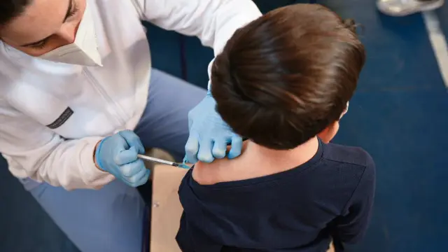 Vacunación frente a la covid en niños.
