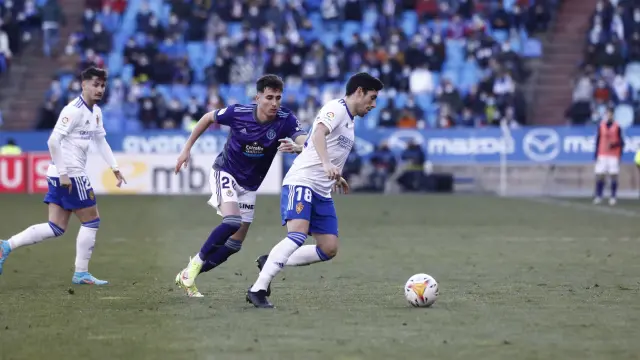 Foto del partido Real Zaragoza-Real Valladolid, correspondiente a la jornada 24 de Segunda División