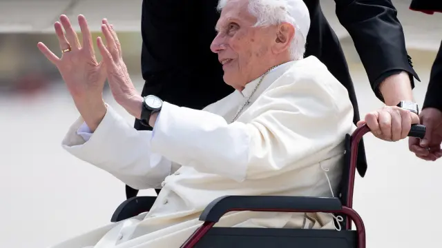 Benedicto XVI, en una imagen de junio de 2020.