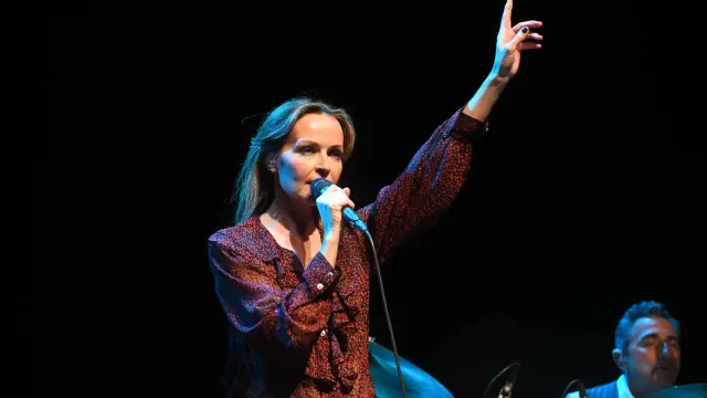 Sharon Corr, en su concierto en las Esquinas.