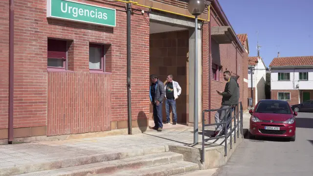 El centro de salud comarcal de Monreal del Campo, en la foto, comunicó el brote al Gobierno aragonés a principios de enero.