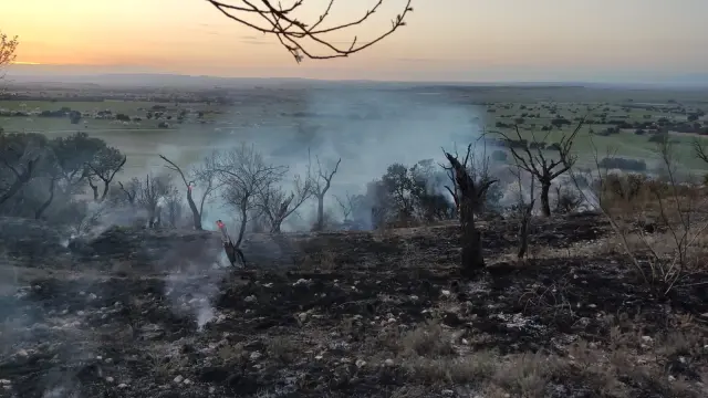 Incendio en Lagunarrota