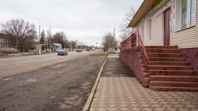 Calles desérticas en Odesa (Ucrania).