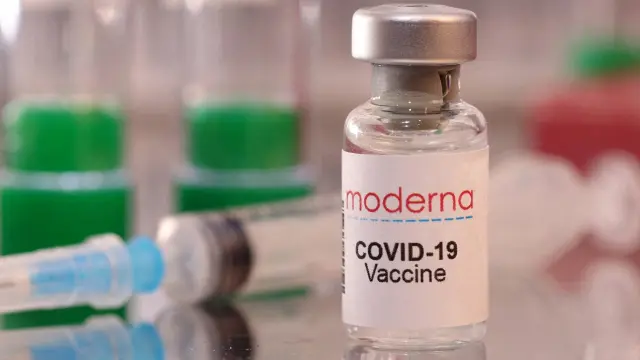Vacuna de Moderna frente a la covid.