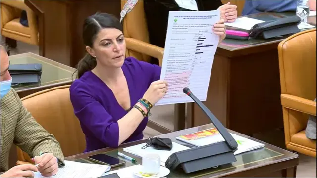 Olona muestra eL informe "no oficial" con supuesta autoría de la UME.