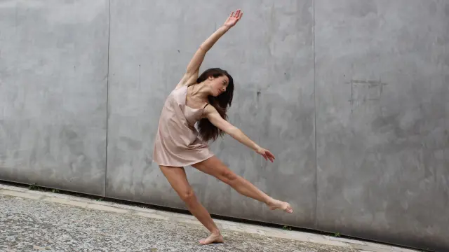 La oscense Lucía Borruel cierra el día 30 de abril el programa “Danza y Ciudad” en Huesca.