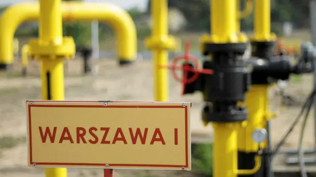 Central distribuidora de gas en Polonia.