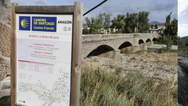 Puente La Reina de Jaca.