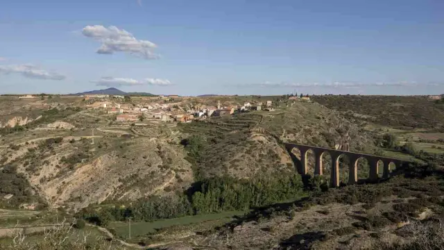 Viaducto del ferrocarril de Albentosa.