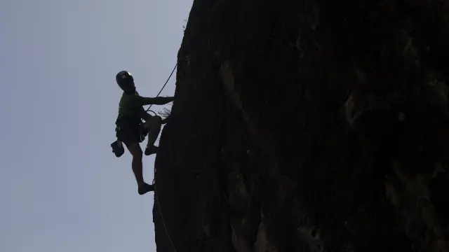 El rodaje en Albarracín busca dos deportistas, uno de ellos con perfil de escalador.
