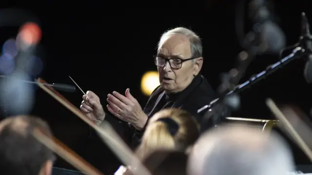 El compositor Ennio Morricone, en el documental de Giuseppe Tornatore ‘Ennio, el maestro’