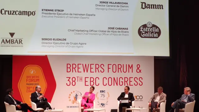 Celebración del centenario de Cerveceros de España.