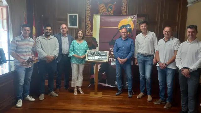 Presentación del programa del Congreso Nacional del Toro de Cuerda en el Ayuntamiento de Teruel.