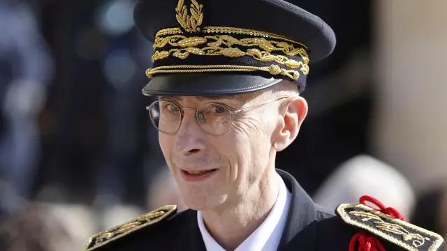 El jefe de la Policía de París, Didier Lallement.