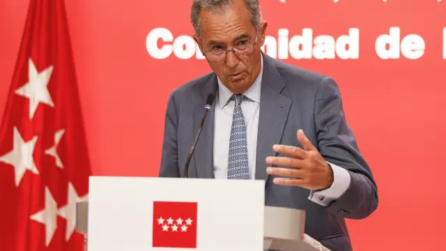 El consejero de Educación de la Comunidad de Madrid, Enrique Ossorio.