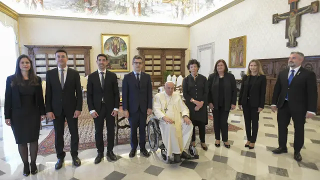 Pope Francis receives Spanish Minister Bolanos Garcia