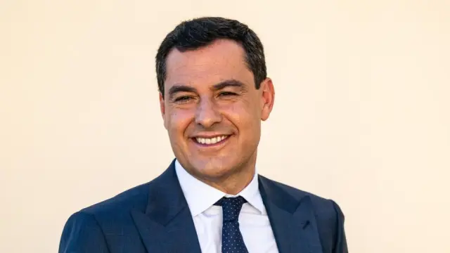 El presidente de la Junta en funciones y candidato del PP, Juanma Moreno.