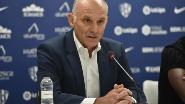 Ángel Martín González, director deportivo de la SD Huesca.