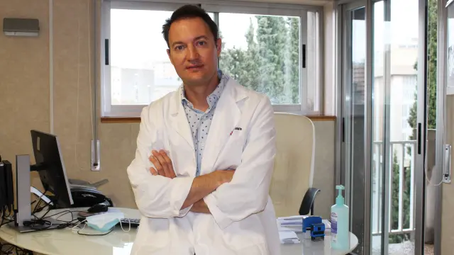 El doctor Alberto Fantova, urólogo de HLA Montpellier.