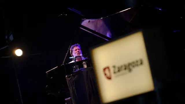 Rufus Wainwright, durante su concierto en el Jardín de Invierno de Zaragoza