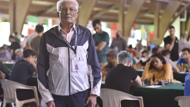 Juan Miguel Royo, director del Open Internacional Villa de Benasque desde sus inicios en 1981.