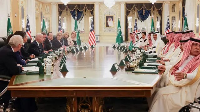 Visita de Joe Biden a Arabia Saudí