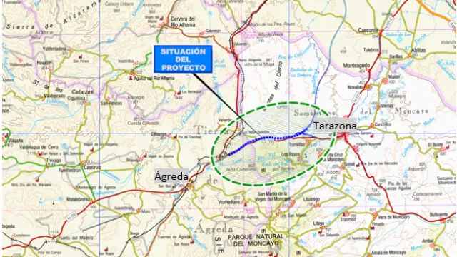 El Ministerio de Transportes aprueba el tramo de la A-15 entre Ágreda y Tarazona