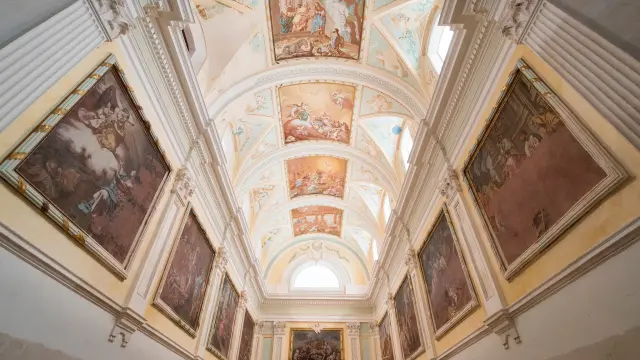 La restauración ha permitido recuperar la identidad de los frescos.