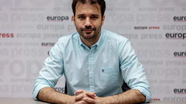 El coordinador autonómico de Podemos, Javier Sánchez Serna.