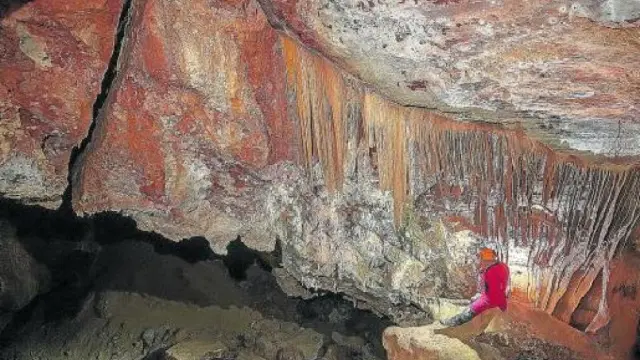 Imagen de archivo de la cueva del Recuenco, en Ejulve
