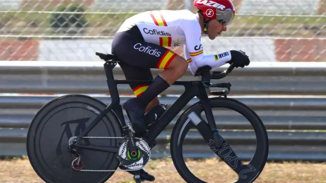 Eduardo Santas, oro en contrarreloj en el Mundial de ciclismo adaptado