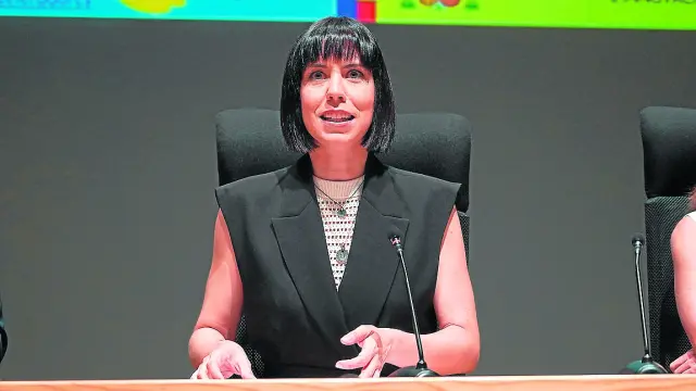 Diana Morant, ministra de Ciencia e impulsora de la Agencia Espacial, esta semana en Sevilla