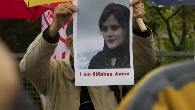 Protestas por la muerte de Mahsa Amini