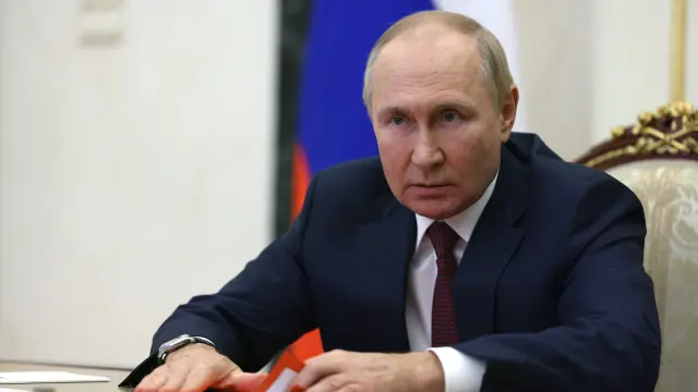 El presidente de rusia, Vladimir Putin