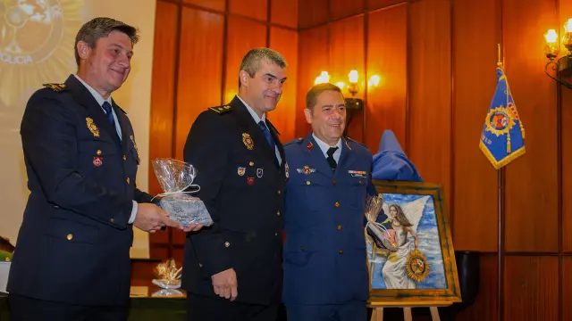 La Policía Nacional en Calatayud conmemora a sus patrones con una entrega de premios