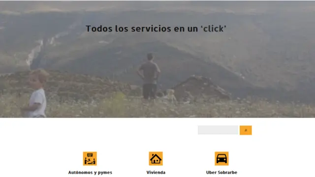 Imagen de la web Sobrarbe Rural.