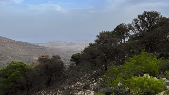 Vista del monte Gurugú, este domingo en la provincia de Nador (Marruecos)