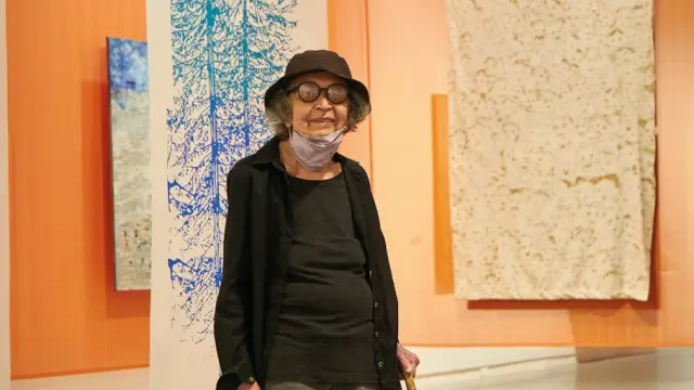 La pintora argentina Elda Cerrato