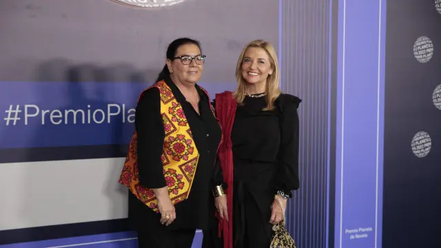 María del Monte e Inmaculada Casal acudieron el pasado día 15 a la entrega del Premio Planeta