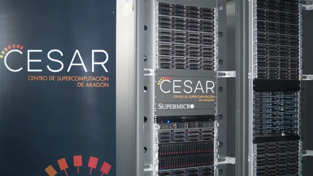 El superordenador Caesaraugusta forma parte de la Red Española de Supercomputación de Aragón