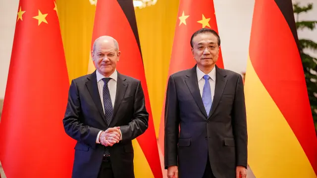 German Chancellor Olaf Scholz visits China