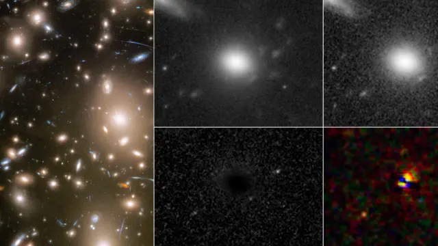 Foto de la supernova captada por la NASA.