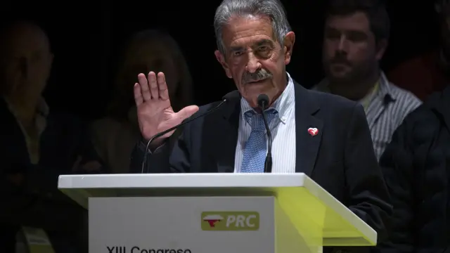 El secretario general del Partido Regionalista, Miguel Ángel Revilla