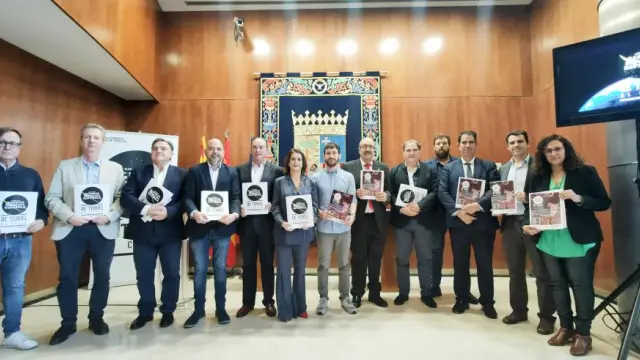 Foto de grupo del día en que se presentó la candidatura de Teruel. Foto de grupo del día en que se presentó la candidatura de Teruel.