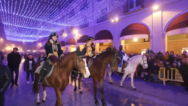 Cabalgata de Reyes del 5 de enero de 2020, la última que se celebró con el recorrido tradicional.