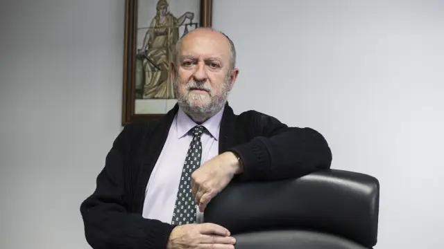 Alfonso Ballestín, presidente de la Audiencia de Zaragoza.