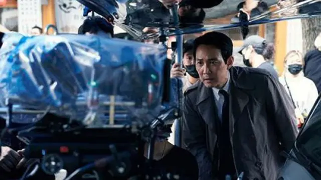 Lee Jung-jae, durante el rodaje de 'Hunt'.