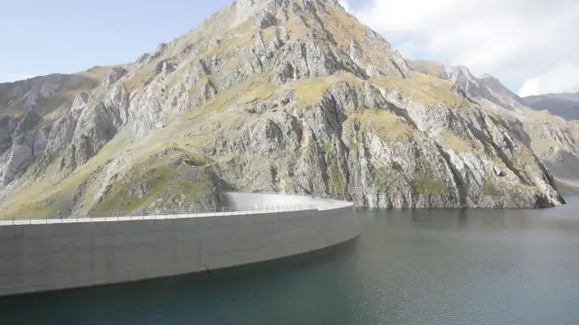La presa de Llauset, una de las infraestructuras del contencioso.