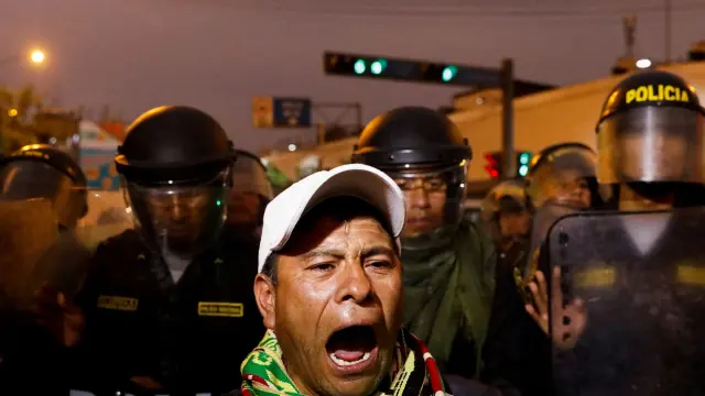Protestas en Lima (Perú)