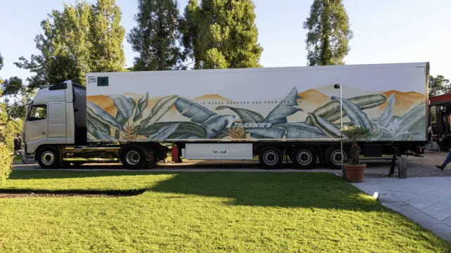 Imagen de uno de los vehículos de la startup española Trucksters.